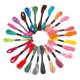 thumbnail image 1 of Hilos De Punto De Cruz Manualidades De Bordado Hilo Dental Costura Diy Para Pulsera 24 Colores, 1 of 5