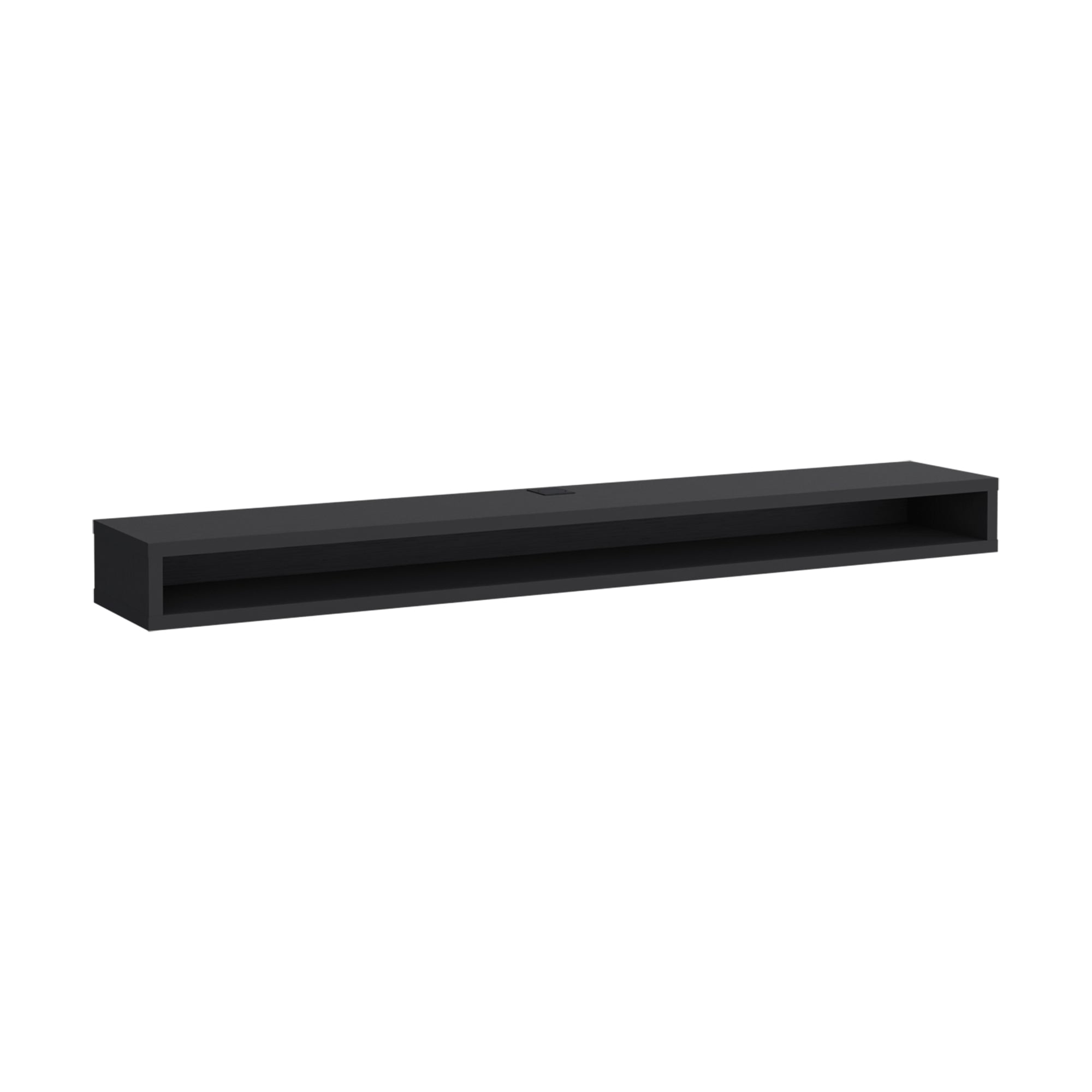 Fmfurniture - Panel Tv 75" 80x15x29,6 Cm Negro