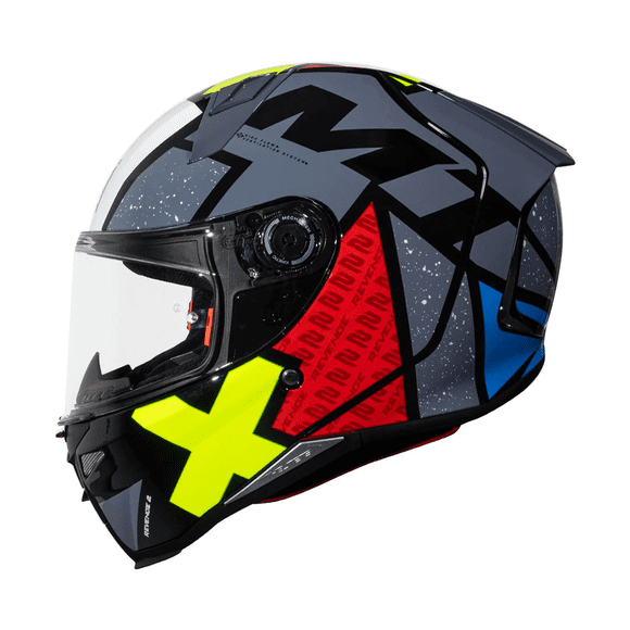 Casco para moto MT FF110B Revenge 2 S Light C2 Perla Brillo 2XL