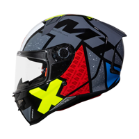 Mt Helmets - Casco Para Moto Mt Ff110B Revenge 2 S Light C2 Perla Brillo 2Xl