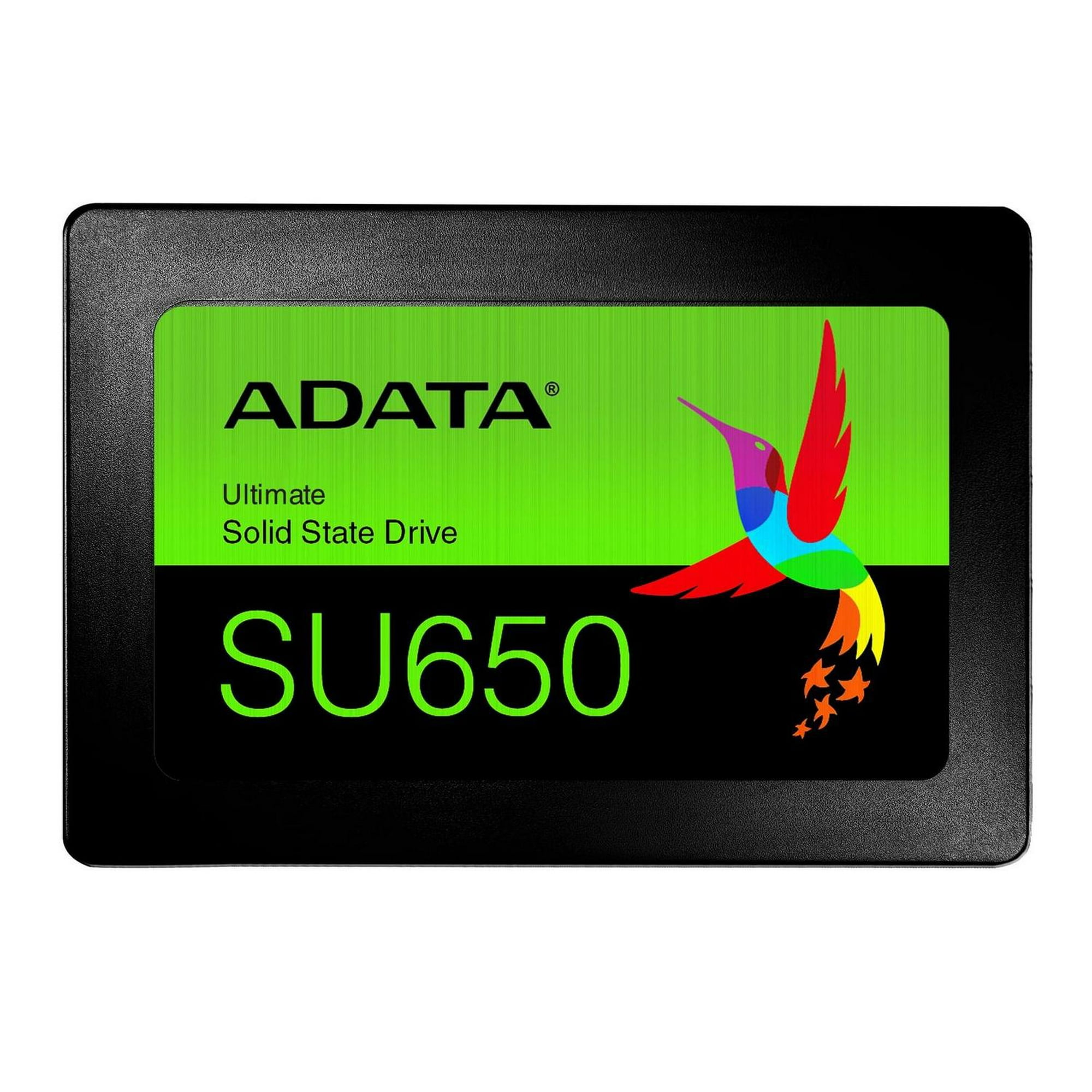 Disco De Estado Sólido Ssd Adata Ultimate Su650 480 Gb 2.5" Negro