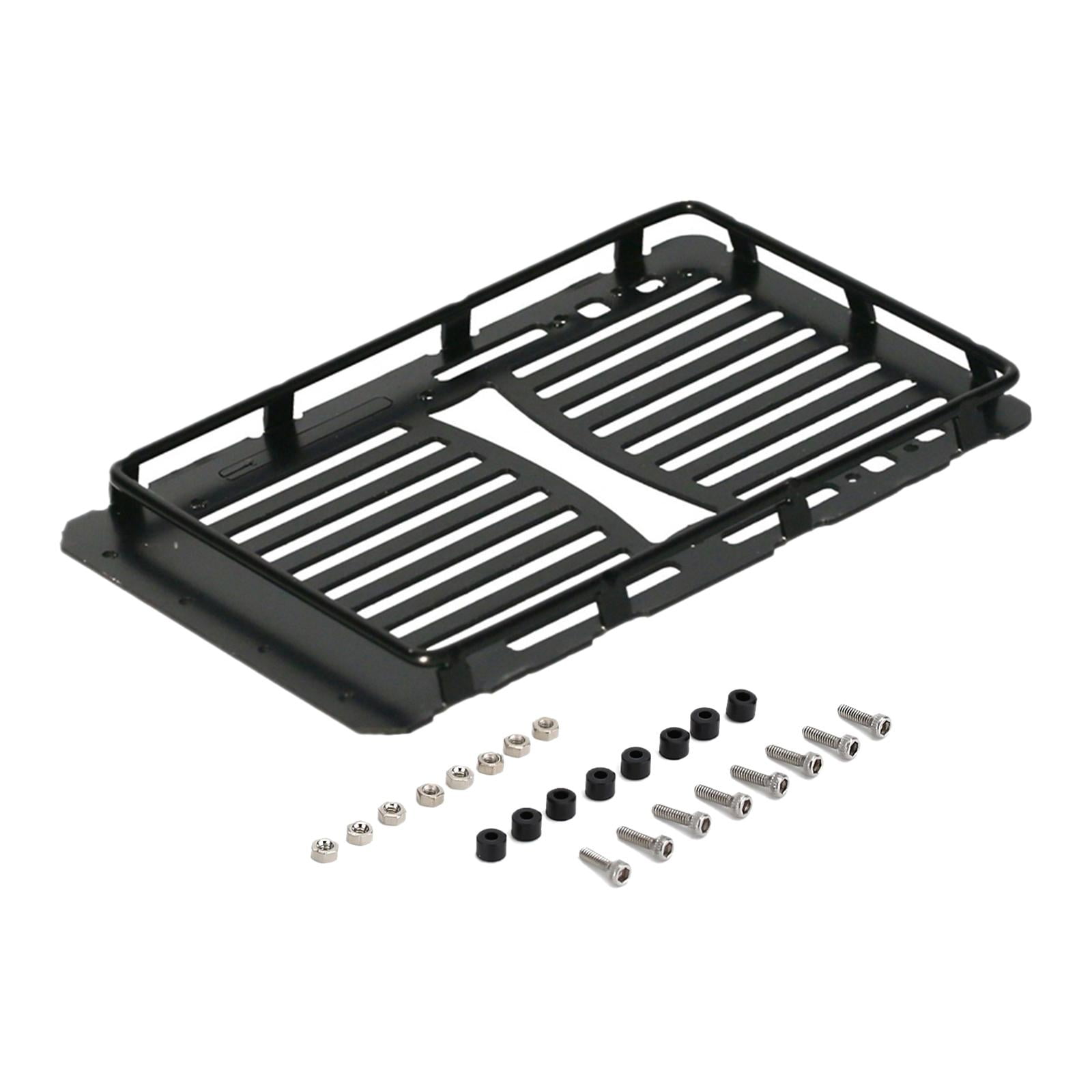 RC Metal Roof Rack DIY Para Axial 1/24 Escala RC Rock Crawler Hobby ...