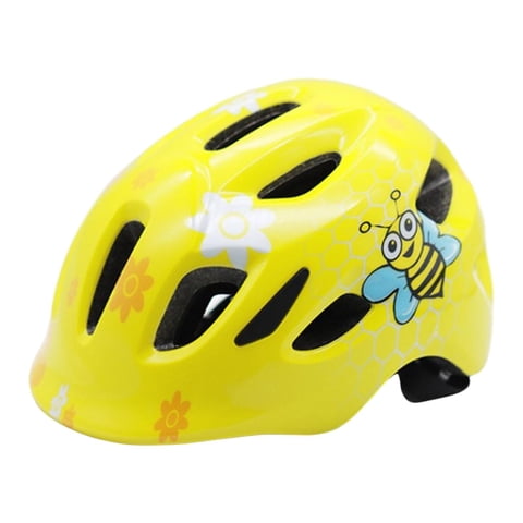 Ioensy - Casco De Bicicleta Casco De Bicicleta Infantil De Moda Para Ciclismo Escalada En Roca Deportes Al Aire Libre Amarillo