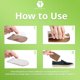 thumbnail image 5 of Elevador de talón de gel ajustable Mars Wellness de gamuza, 3 capas, 5 of 6