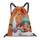 thumbnail image 1 of Hércules Mochila de Cuerdas para Deportes y Gimnasio, Bolsa de Cuerdas Resistente al Agua, Bolsa Cinch, 30×40cm, 1 of 6
