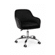 thumbnail image 1 of Silla de Escritorio Acolchada Lineal Giratoria - Negro, 1 of 3