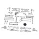thumbnail image 2 of Kit De Piezas De Mejoras De Metal Para WLtoys 1:14 144001 1:12 124018 124019 Silver, 2 of 5