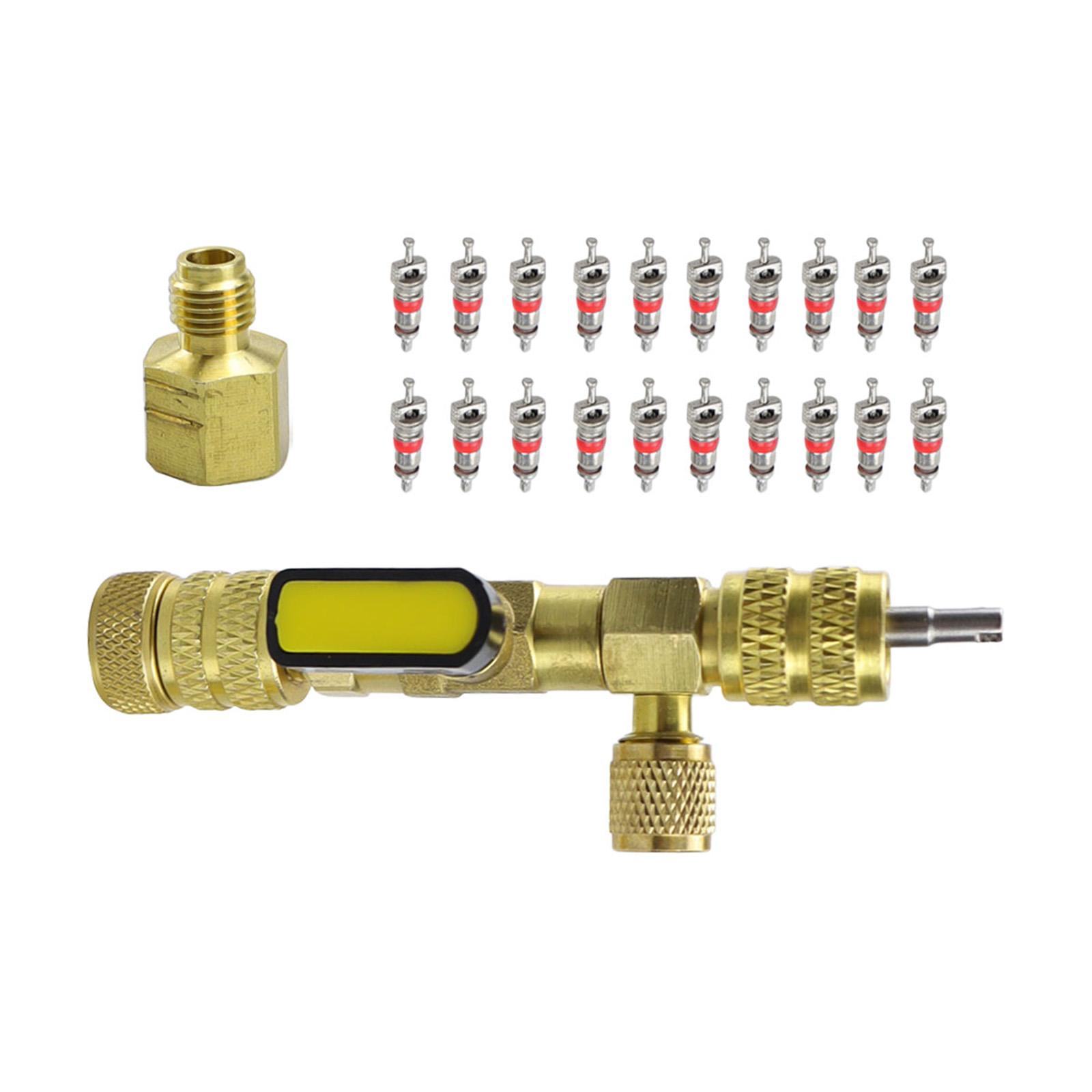 Ioensy - Reemplazo De Accesorios De Montaje De Herramienta De Instalación De Removedor De Núcleo De Válvula R410A