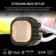 thumbnail image 2 of Enfriador líquido para CPU CORSAIR Nautilus 360 RS ARGB 360 mm blanco, 2 of 3