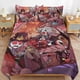 thumbnail image 1 of Juego de ropa de cama de Hazbin Hotel Helluva Boss, funda nórdica, cómoda y ligera, juego de ropa de cama con dibujos animados de 3 piezas., 1 of 3