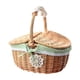 thumbnail image 3 of Cesta de mimbre para picnic, cesta de almacenamiento de ratán, cesta de servicio duradera, cesta de almacenamiento de mimbre tejida para fiestas al aire libre, sándwiches Medio, 3 of 5