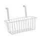 thumbnail image 3 of Cesta De Almacenamiento Colgante Estantes Para Champú Estante Para Colgar Detrás De La Puerta Blanco, 3 of 5