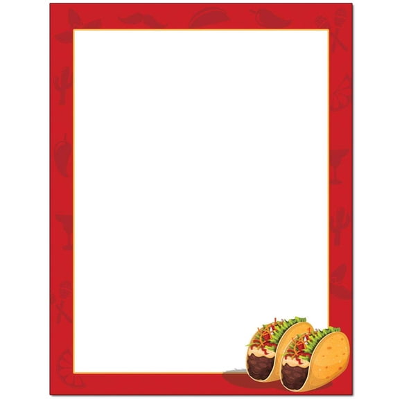 Papel para Impresora The Image Shop Taco Tuesday 25 Hojas 22x28 cm