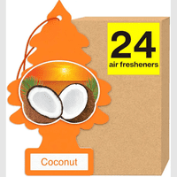 Pack 24 Pinos Aromáticos Little Trees Aroma Coco