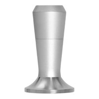 Magideal - Distribuidor De Café Tamper 2 En 1 Accesorio Para Máquina De Café De Acero Inoxidable Café Plata 51Mm