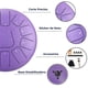 thumbnail image 5 of Tambor Lengua De Acero Meditación Yoga 6” 11 Tonos Morado, 5 of 9