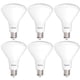 thumbnail image 1 of Paquete de 6 bombillas LED Sunco BR30 de 11 W (equivalente a 65 W), 6000 K, 1 of 7