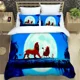 thumbnail image 1 of x2348 Bed SheetsThe Lion Quilt Cover Pillowcase Bedding Three Piece Set Multi Size Comforter Set Duvet Cover Anime Bedding Sets 3-Piece Bedding Set (1 Duvet Cover + 2 Pillow Shams) nj2348, 1 of 5