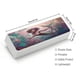 thumbnail image 2 of Sirena Negra Estuche Rígido para Gafas de Cuero PU Protector con Forro de Felpa Premium Suave para Hombres y Mujeres, 2 of 6