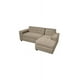 thumbnail image 3 of Sofa Seccional Lino Beige Divan Derecho, 3 of 3