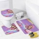 thumbnail image 4 of Juego de Cortina de Baño Desmarcar Arcoíris Rubí 4 Piezas, 4 of 6