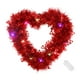 thumbnail image 2 of Corona De San Valentín En Forma De Corazón Con Adorno Luminoso Para Luz Colorida Duradera Interior Al Aire Libre, 2 of 3
