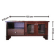thumbnail image 2 of Rack 1200 Kora Chocolate Rectangular Vidrio, 2 of 3