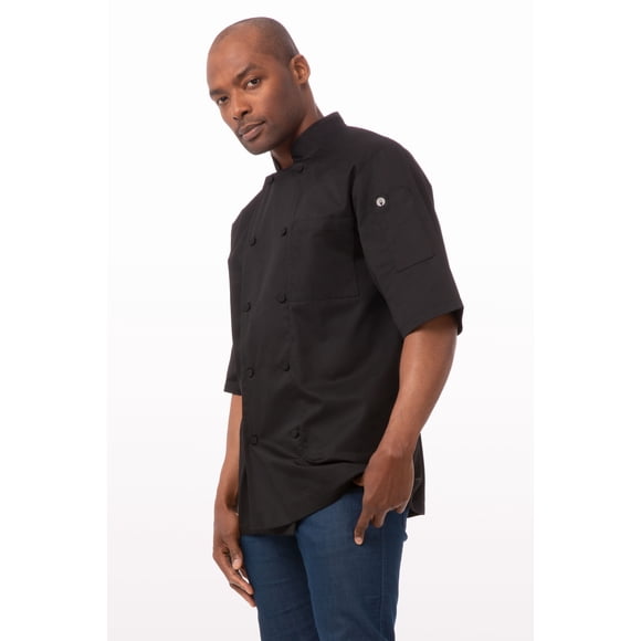 Chaqueta de Chef Montreal Unisex - Negro/M | Chef Works