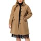 thumbnail image 1 of Abrigo de talla grande para mujer Agnes Orinda, sólido, de un solo pecho, largo, para otoño e invierno, con bolsillos, 1X Camel, 1 of 6