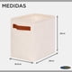 thumbnail image 4 of Pack 4 Cestas Organizadoras Plegables Carry All De Lino S, 4 of 6