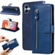 thumbnail image 1 of Funda con Cremallera para Samsung Galaxy A04E 4G, Carcasa Cartera de Cuero PU con Soporte y Tarjetero, 1 of 6