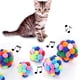 thumbnail image 3 of High Quality Pet Cat Toy, Colorful Round Cat Pom Pom Balls , Chewing Training Tool Pet Supplies, 3 of 4