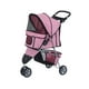 thumbnail image 1 of Coche Paseo Mascota Plegable Portátil 3 Ruedas Rosado, 1 of 6