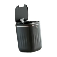 Magideal - Cesto De Basura Inteligente Multiusos Impermeable Con 3 Modos, Práctico Cubo De Basura De 20 L Negro
