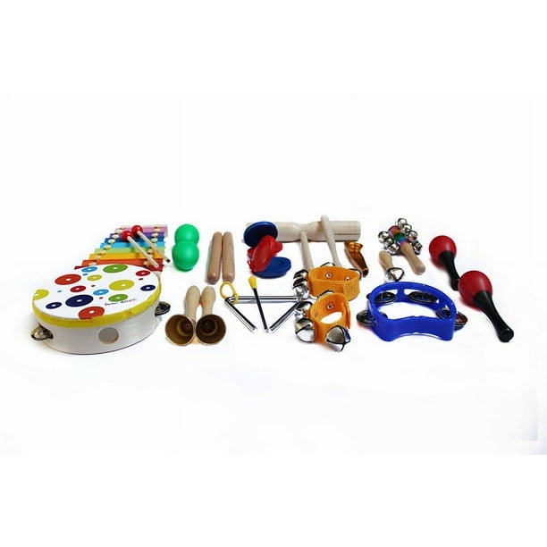 Conjunto de instrumentos musicales de 19 piezas, instrumento de ...