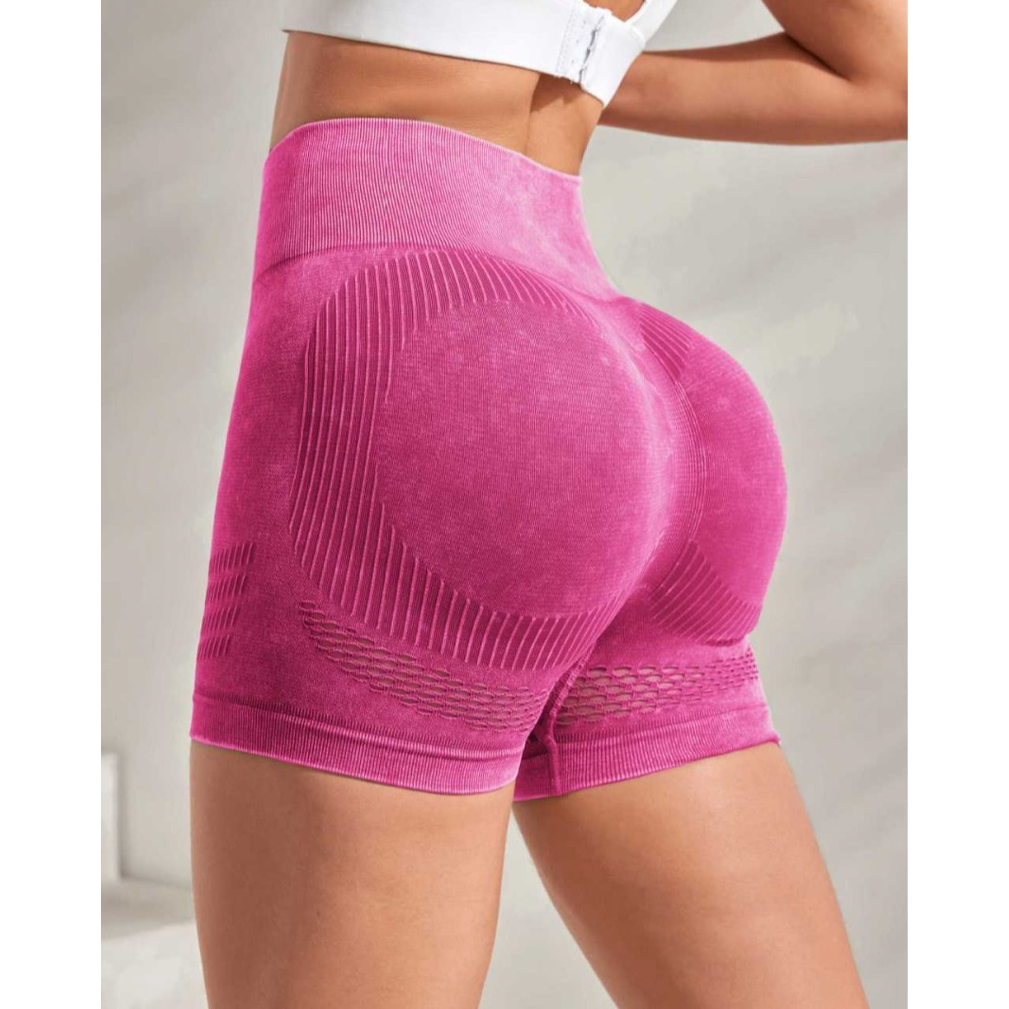 Flix - Short Deportivo Mujer Push Up Alto Relieve