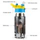 thumbnail image 3 of Scream Botella de Agua con Tapa Pop Top de Un Toque, Acero Inoxidable, a Prueba de Fugas, para Deportes, Botella Infantil azul 12 oz, 3 of 6