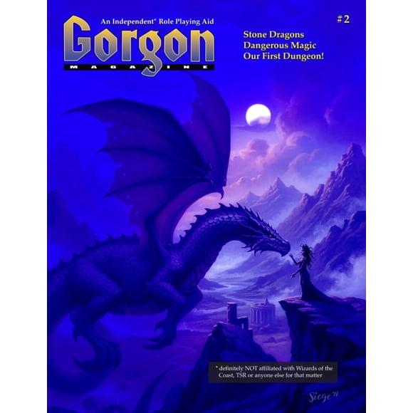 Gorgon Magazine #2, suplemento de RPG publicado de forma independiente