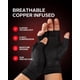 thumbnail image 3 of Guantes KMEIVOL BraceBull de Cobre, Sin Dedos, Talla M, 3 of 7