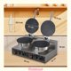 thumbnail image 2 of waflera doble maquina para hacer barquillos waffle 2400W, 2 of 8