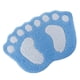 thumbnail image 5 of Alfombra de pie linda para pies grandes alfombras de ba?o Estera para pies Estampado de pies Azul 40x60cm, 5 of 5