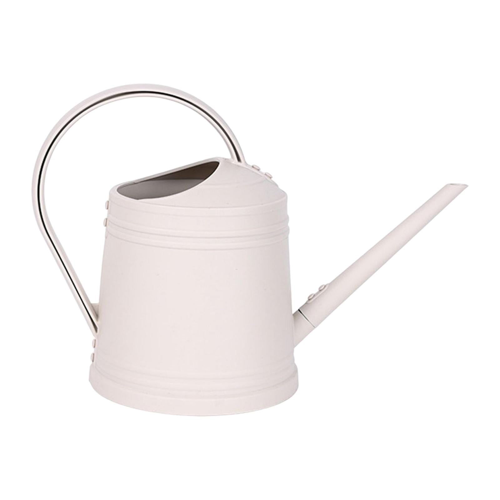 Magideal - Regadera De Pico Largo Para Flores, Herramientas De Jardinería, 1,8 L, Regadera De Boca Larga Para Plantas, Bonsái, Hervidor De Flores Beige