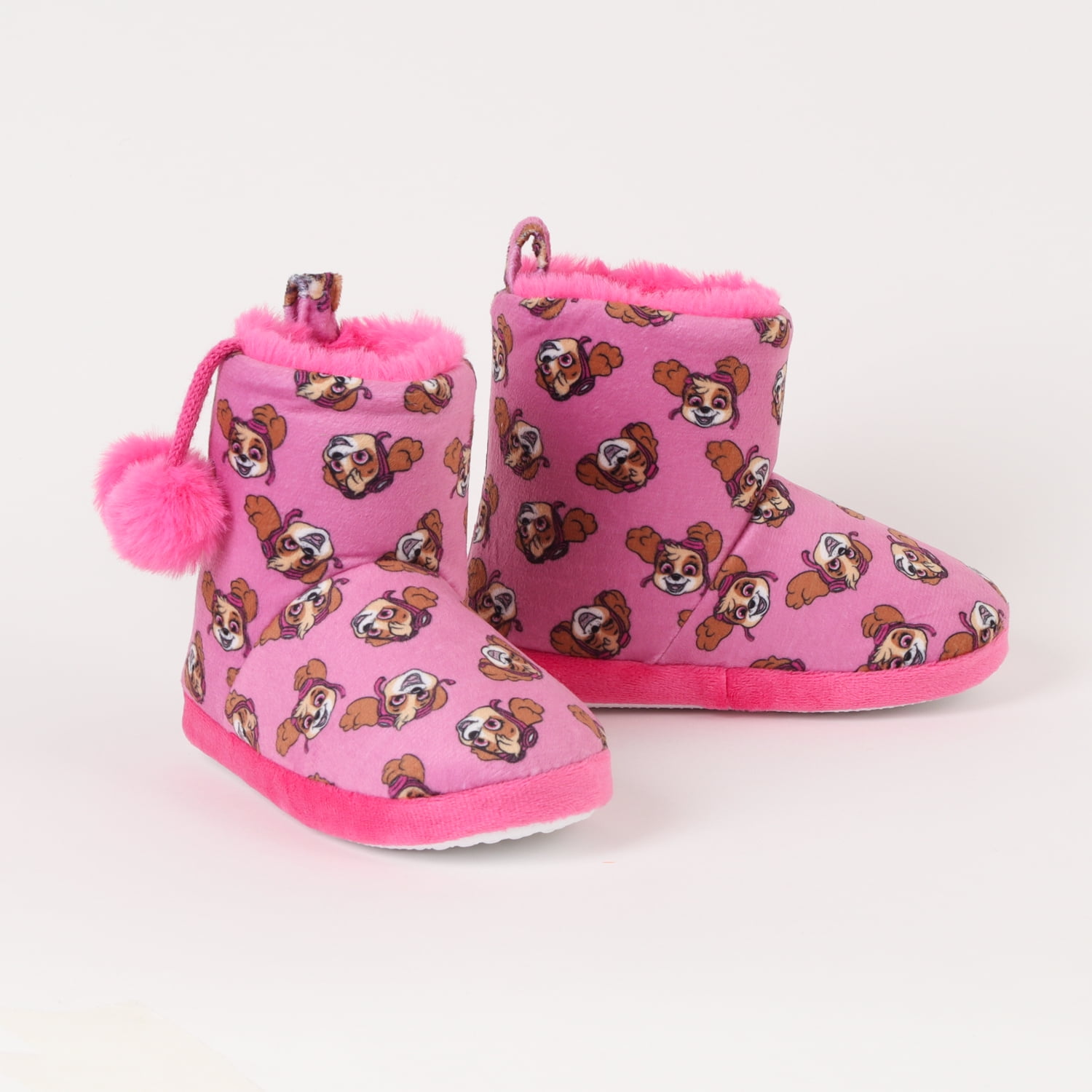 Pantufla Bota Niña Skye All Print Rosado Paw Patrol