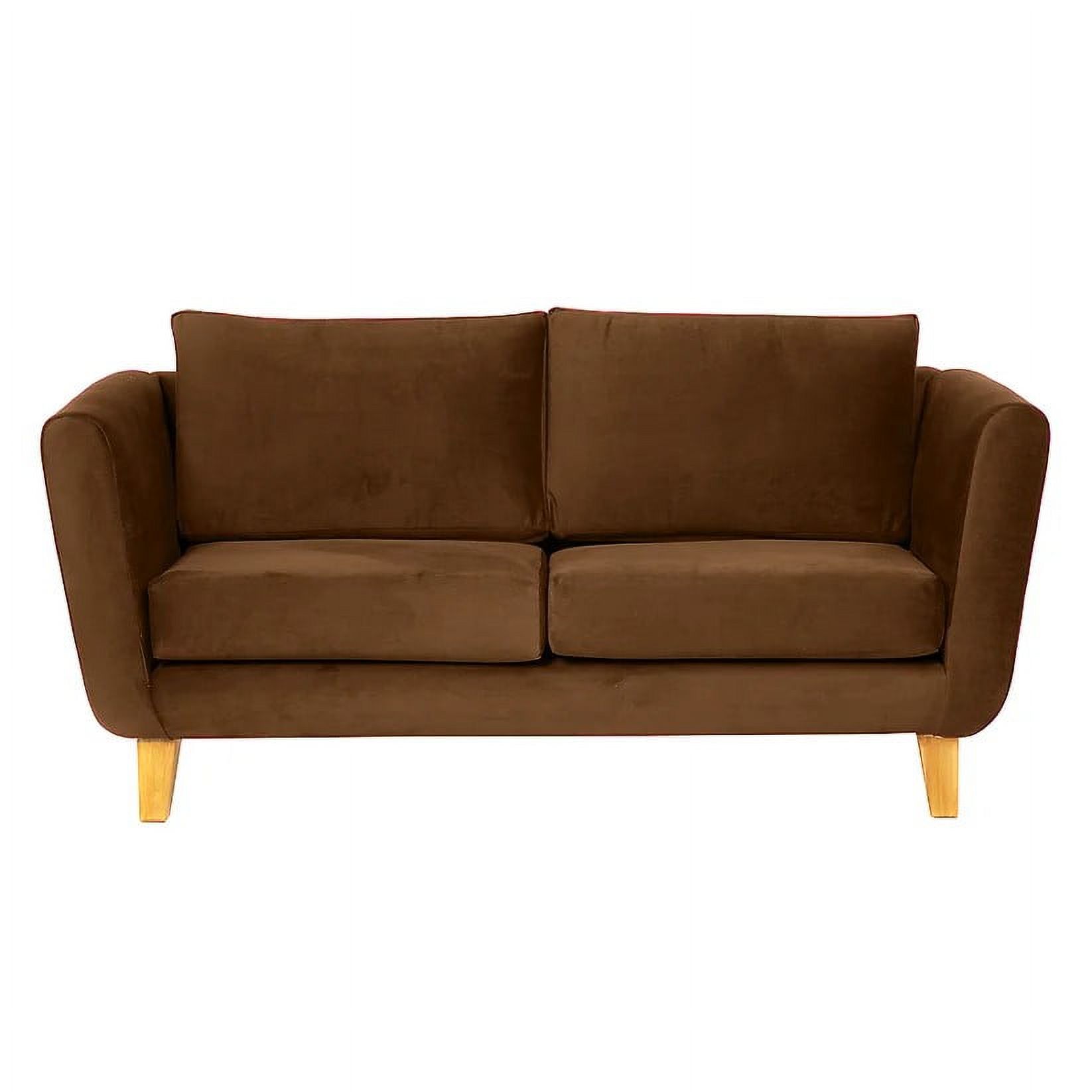 Barra Design - Sofá Thomas 170 Felpa Café