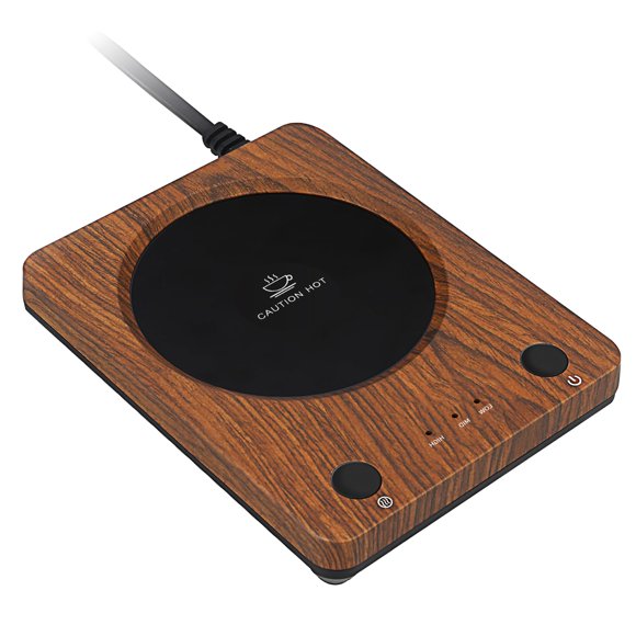 Calentador de tazas de café SEALON SL-M02-Plus, eléctrico, 26 W, 110 V, madera