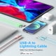thumbnail image 3 of Cable de carga MenoSupp para iPhone 14, 13, 12, 11 Pro, Max, XR, XS, X, 8, 7, 6, 3 of 7