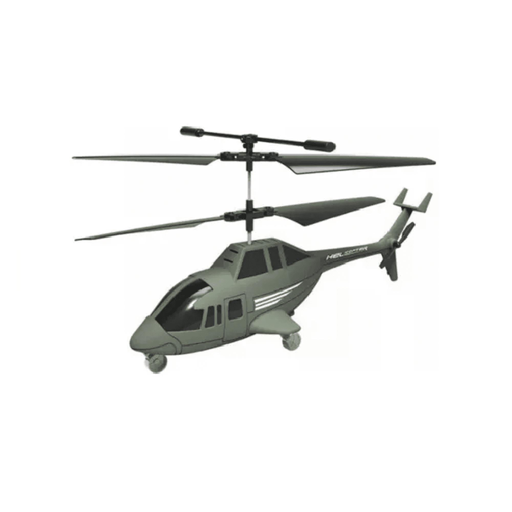 Genérico - Helicóptero Volador Control Remoto, Luz Led Verde