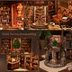 thumbnail image 5 of Kit DIY de Puzzle de Madera 3D con LED para Rincón de Libros Clover&Clover, 5 of 9