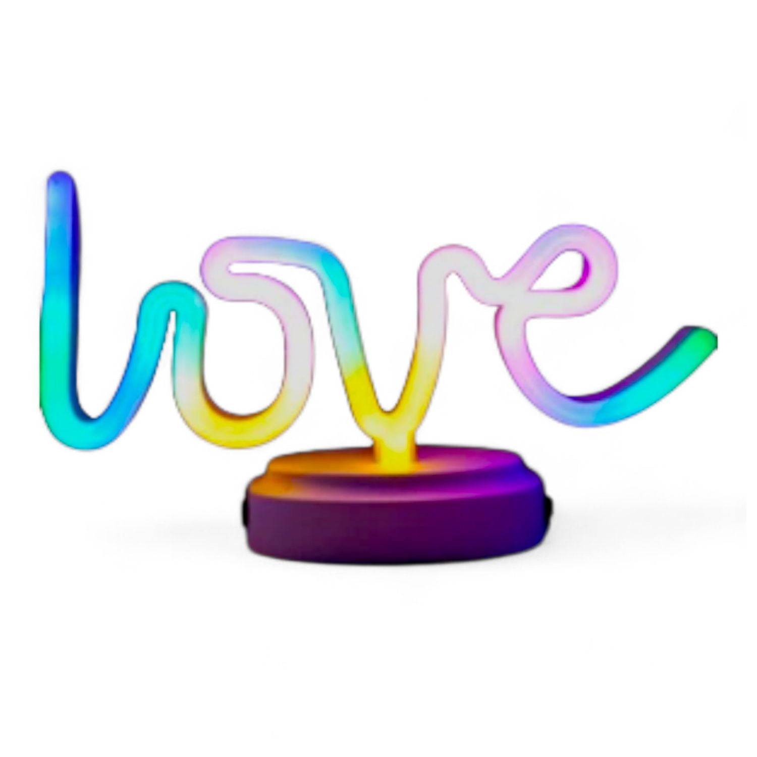 Invencible.cl - 𝗟𝗔𝗠𝗣𝗔𝗥𝗔 𝗟𝗢𝗩𝗘 𝗟𝗘𝗗 𝟱 Usb Luz Neon Nc05 Letrero De Neón Con Base