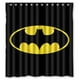 thumbnail image 1 of Cortina de ducha de Batman, juego de cortina de baño con ganchos, tamaño 66 x 72 pulgadas, 1 of 3